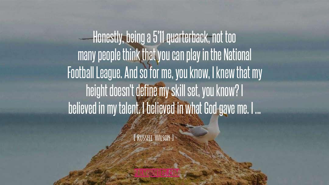 Correspondingly Define quotes by Russell Wilson