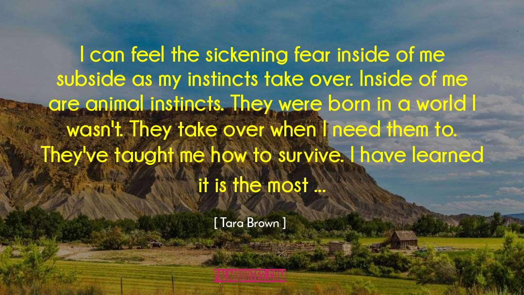 Corrick Brown quotes by Tara Brown