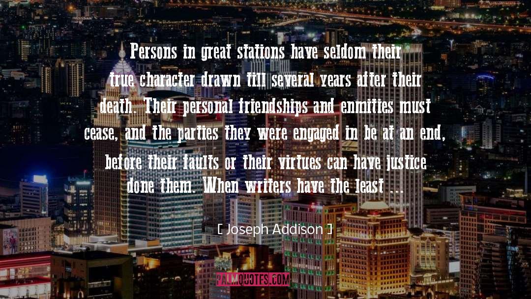 Corrosion Of Character quotes by Joseph Addison