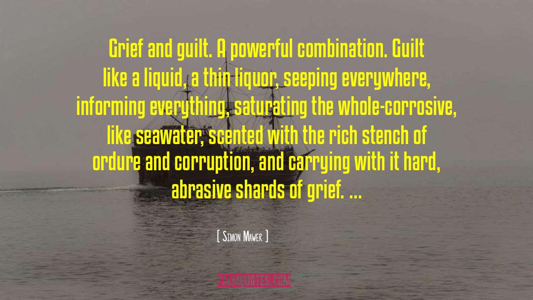 Corrosive quotes by Simon Mawer