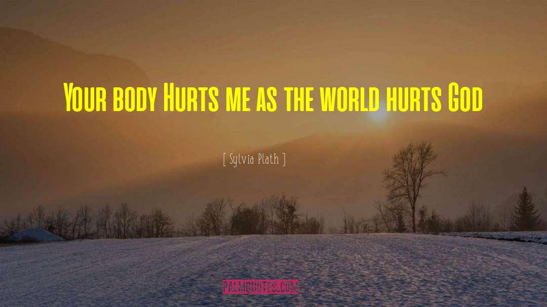Corrs Everybody Hurts quotes by Sylvia Plath