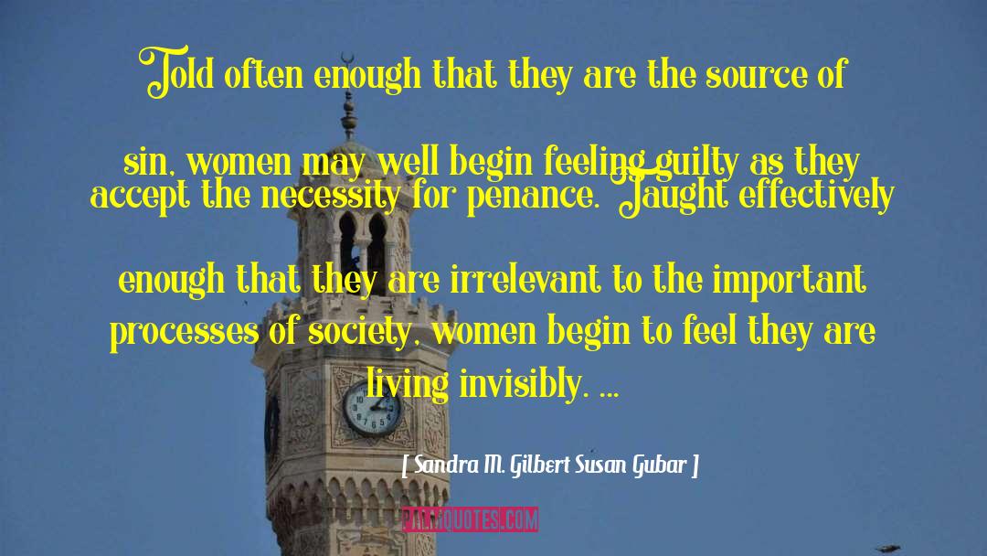 Corrupt Society quotes by Sandra M. Gilbert Susan Gubar