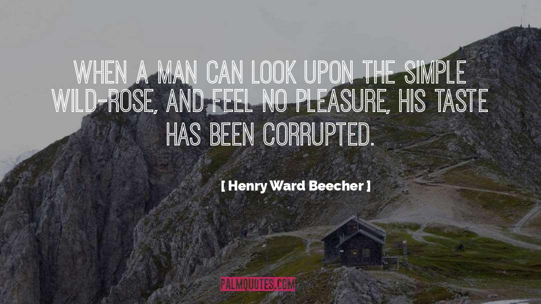 Corrupted quotes by Henry Ward Beecher