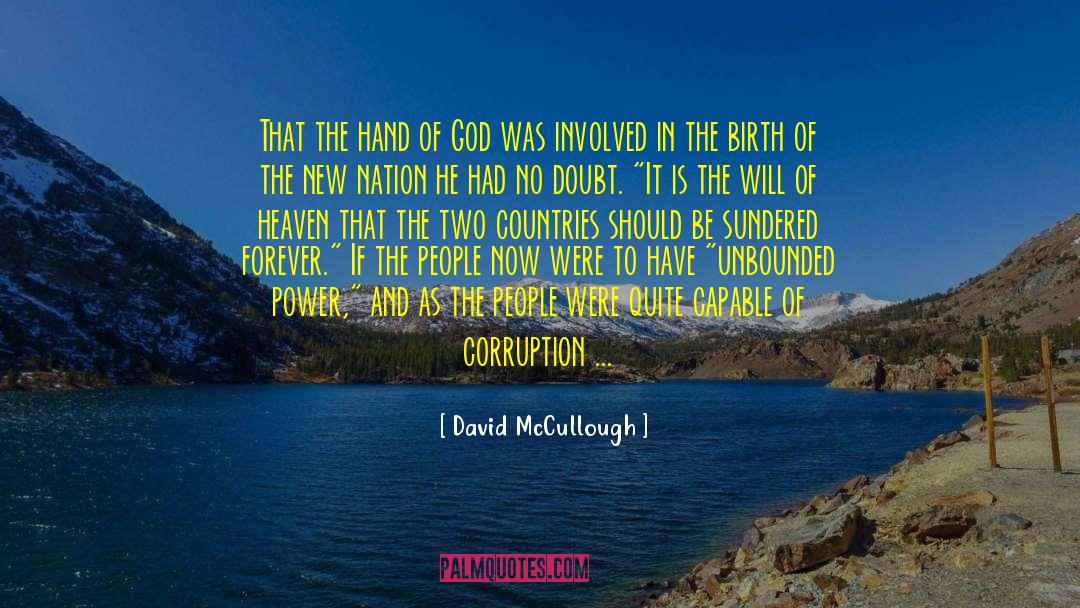 Corruption Of Power In Macbeth quotes by David McCullough