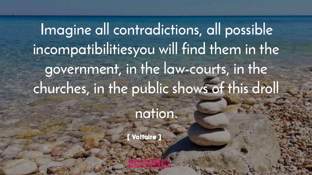 Corruption Politics quotes by Voltaire