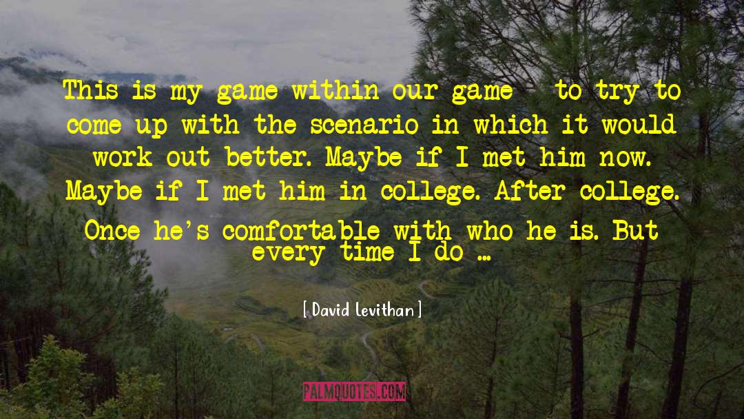 Corsaut Game quotes by David Levithan
