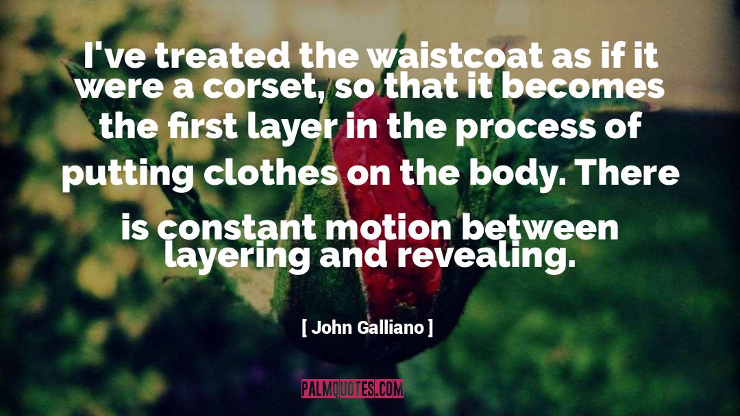 Corset quotes by John Galliano