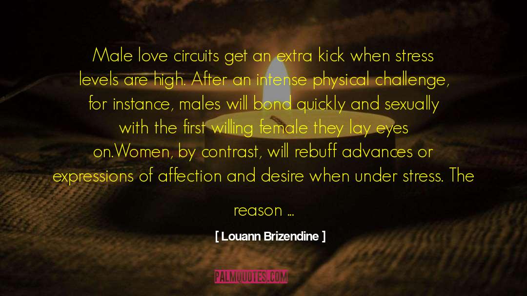 Cortisol quotes by Louann Brizendine