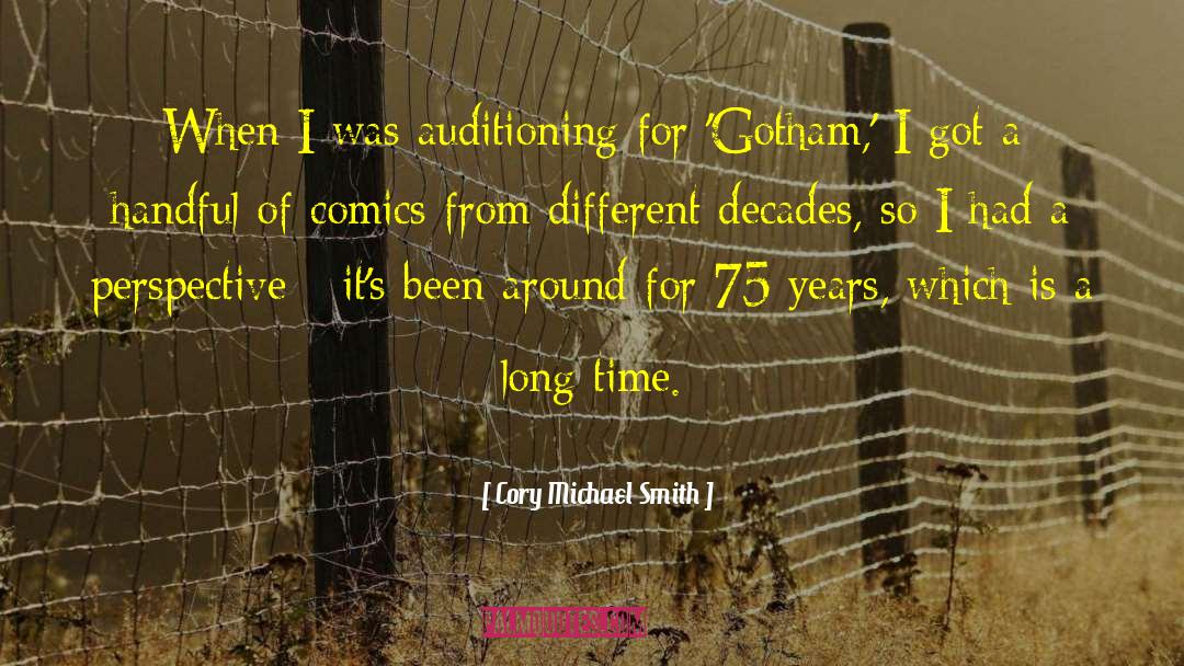 Cory quotes by Cory Michael Smith