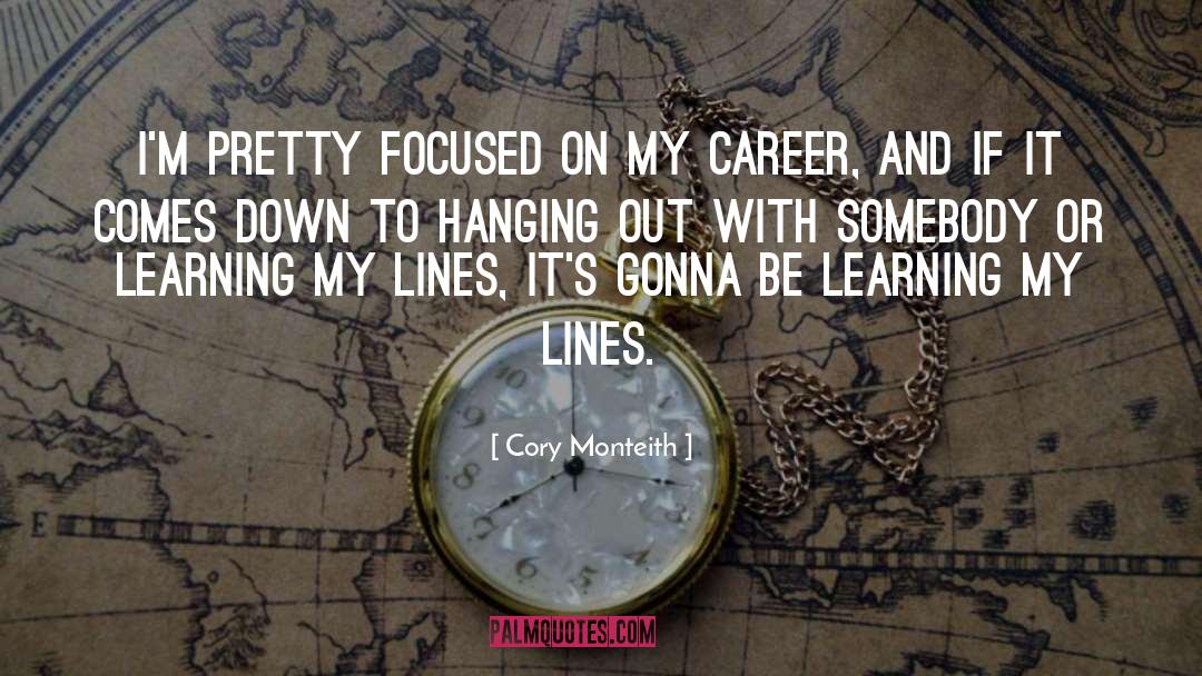Cory quotes by Cory Monteith
