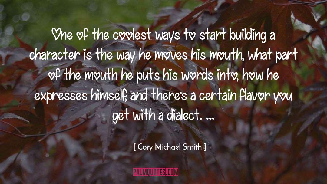 Cory quotes by Cory Michael Smith