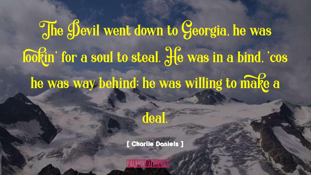 Cos quotes by Charlie Daniels