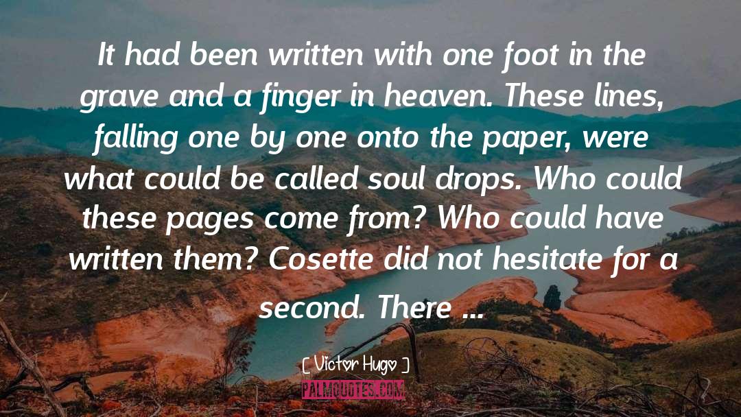 Cosette quotes by Victor Hugo