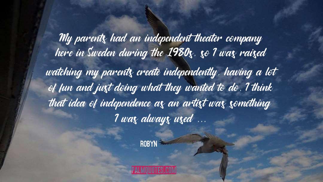 Cosmetic Company quotes by Robyn