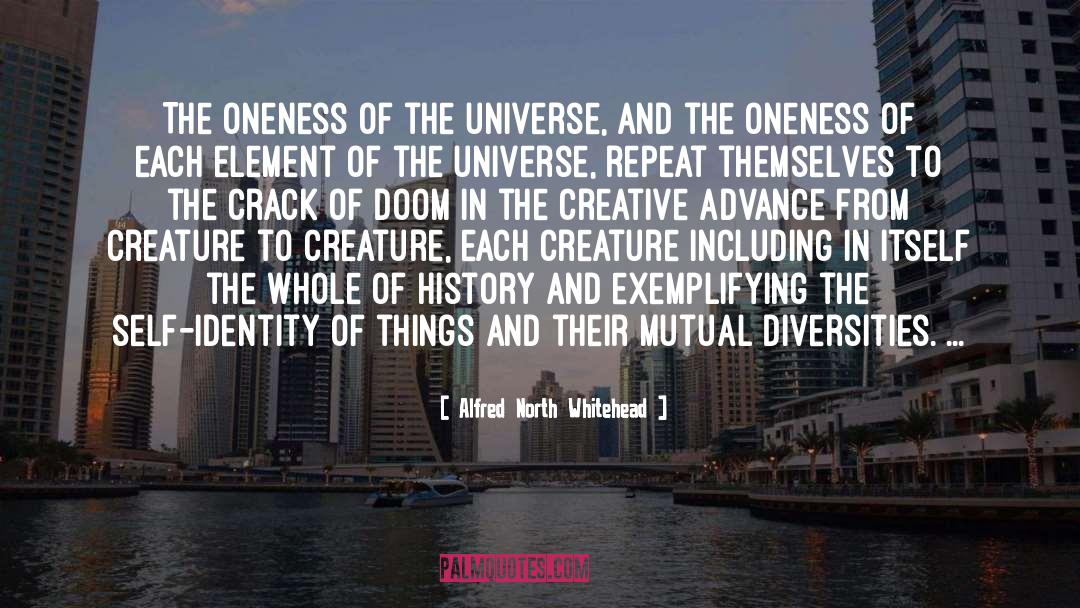 Cosmetic Diversity quotes by Alfred North Whitehead