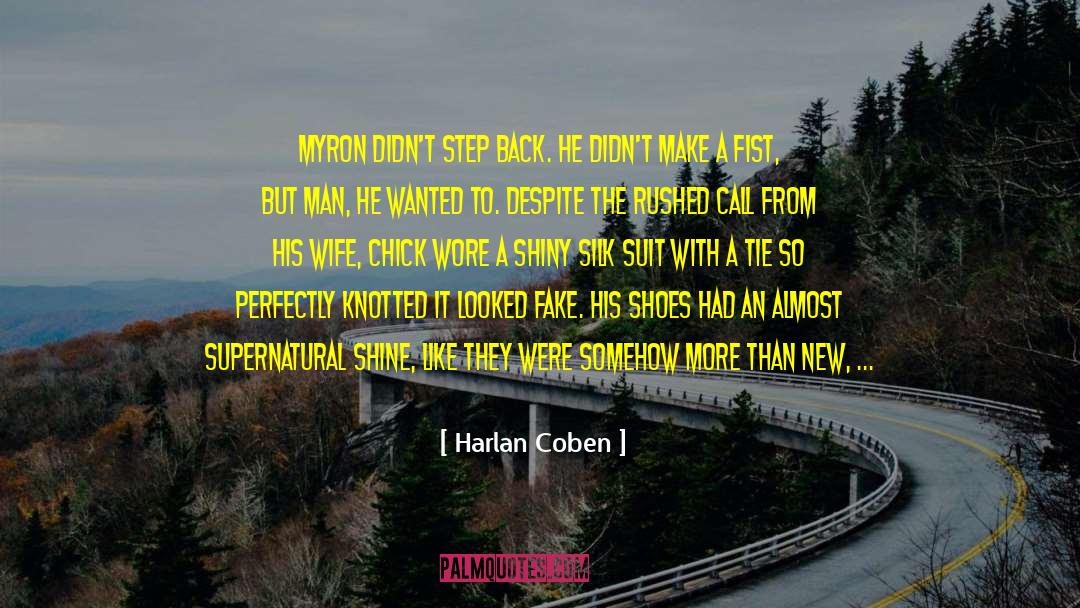 Cosmetics quotes by Harlan Coben