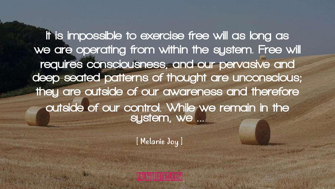 Cosmic Awareness quotes by Melanie Joy