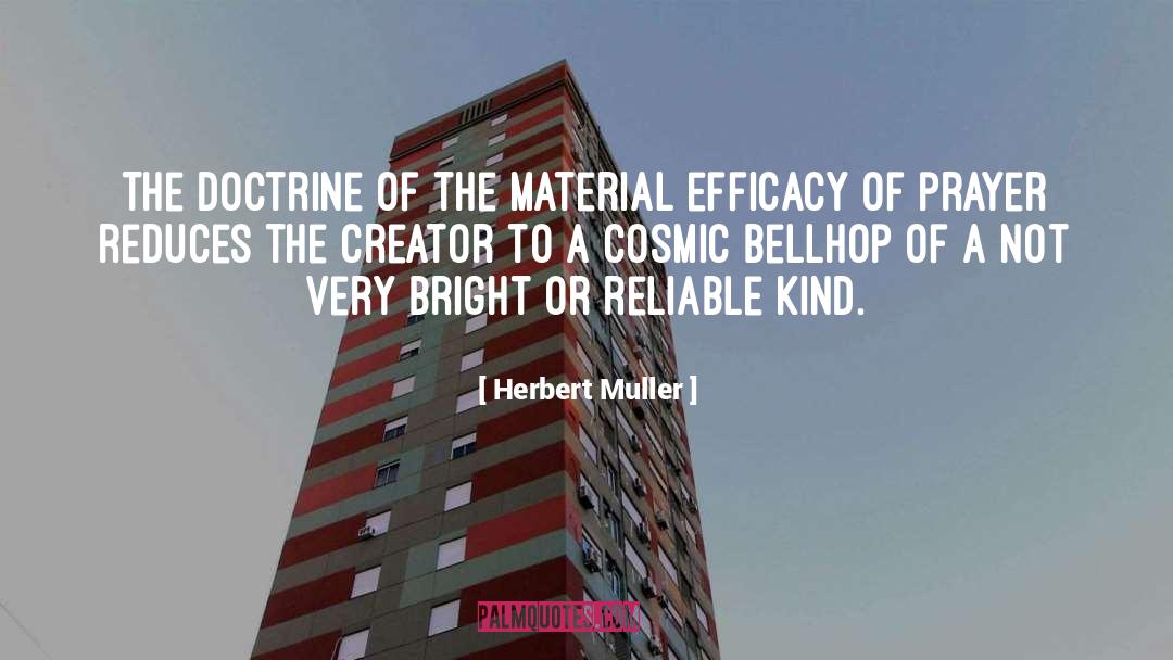 Cosmic Collaboration quotes by Herbert Muller