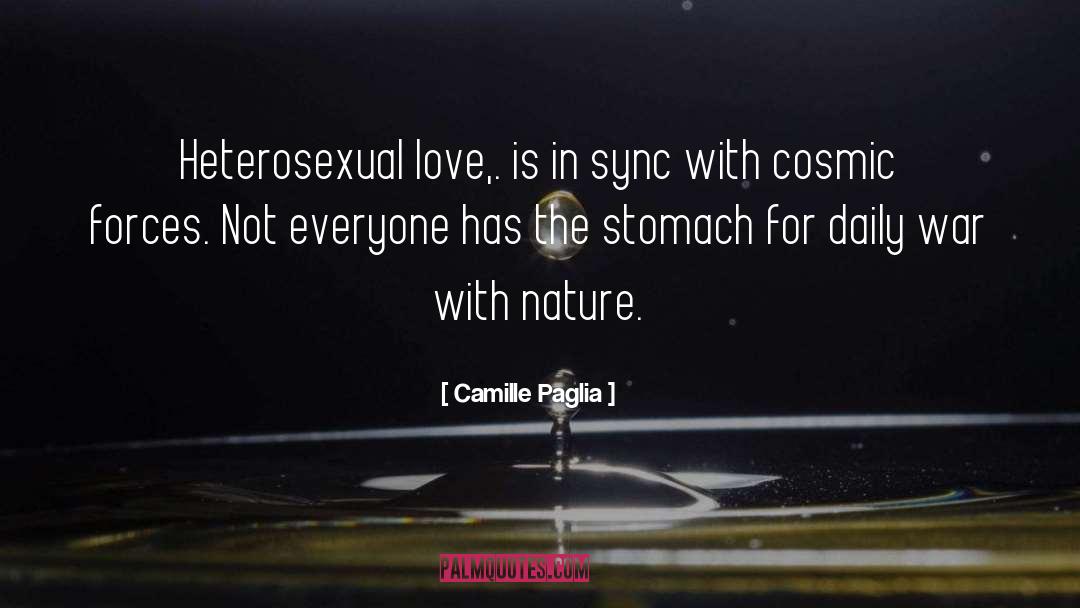 Cosmic Forces quotes by Camille Paglia