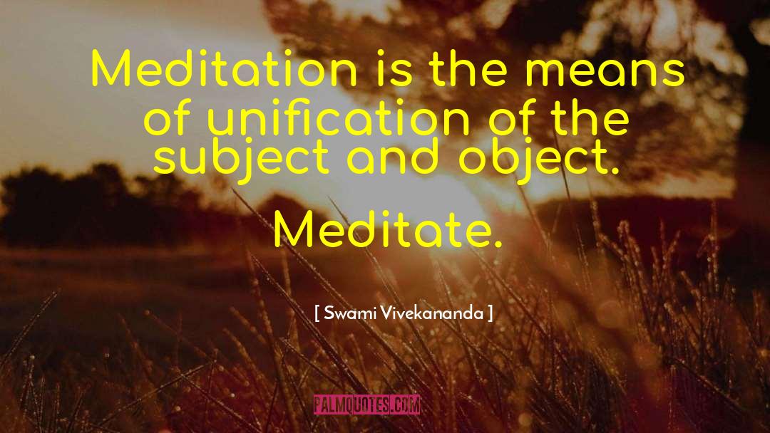 Cosmic Meditation quotes by Swami Vivekananda