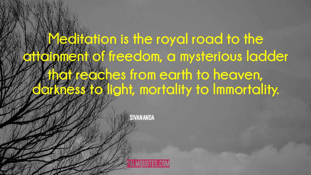 Cosmic Meditation quotes by Sivananda