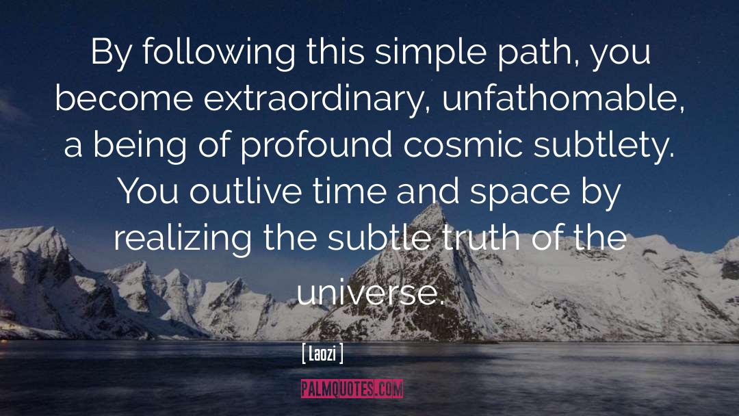 Cosmic quotes by Laozi