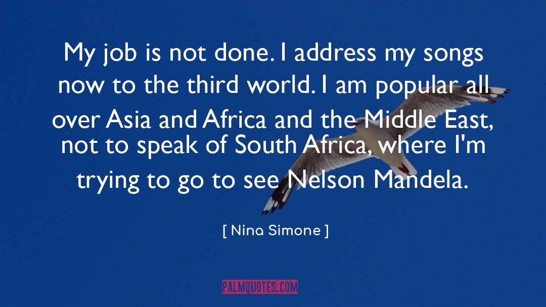 Cosmica South quotes by Nina Simone