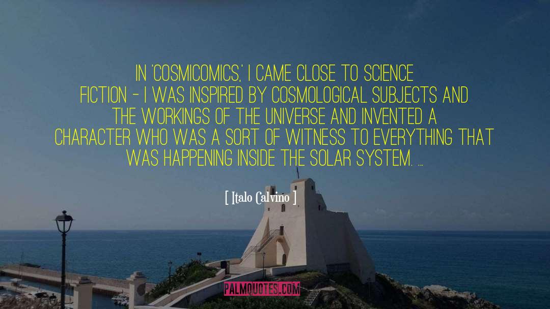 Cosmicomics quotes by Italo Calvino