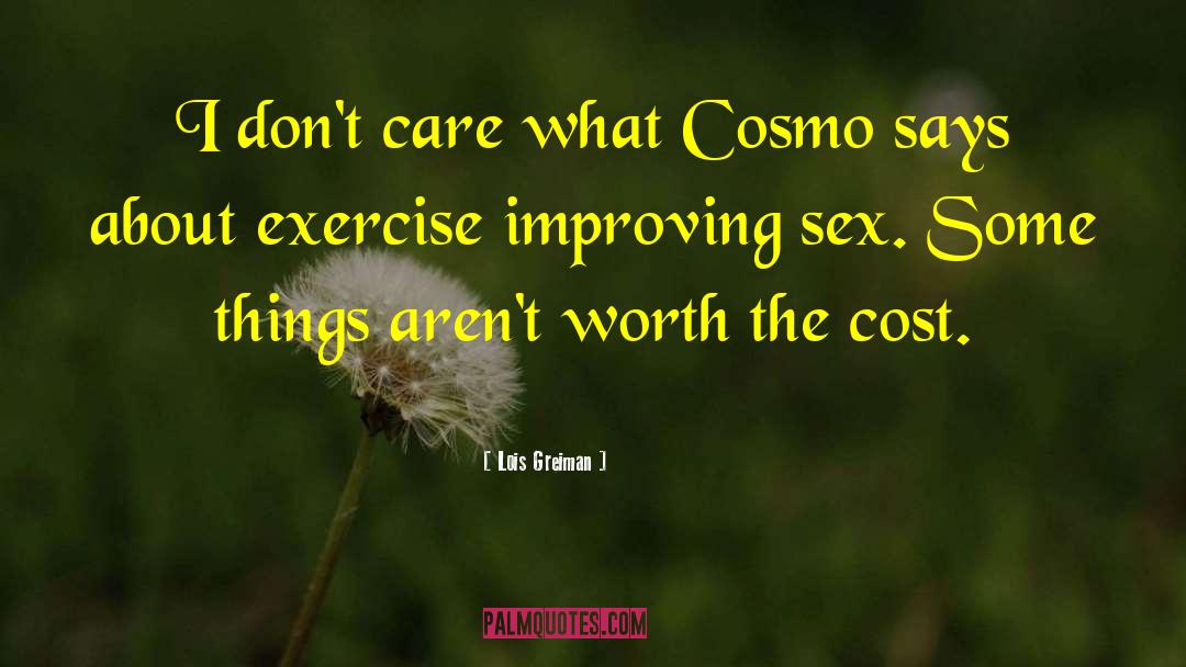 Cosmo quotes by Lois Greiman