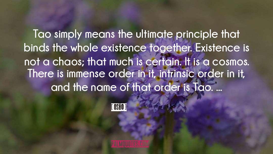 Cosmos quotes by Osho