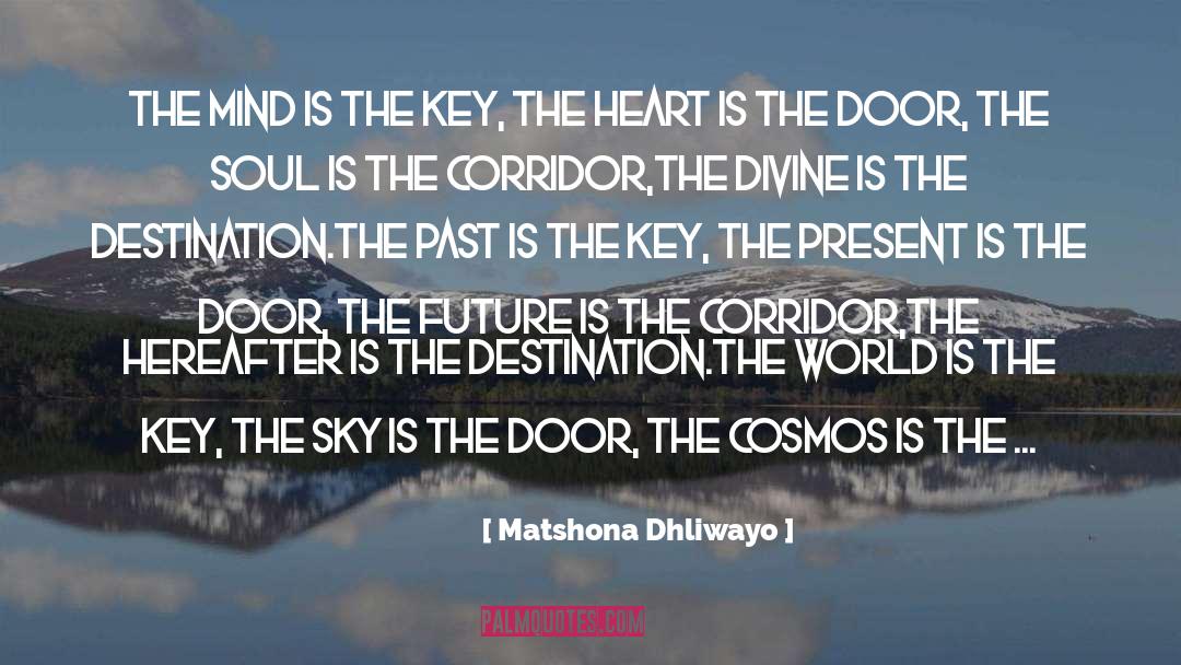 Cosmos quotes by Matshona Dhliwayo