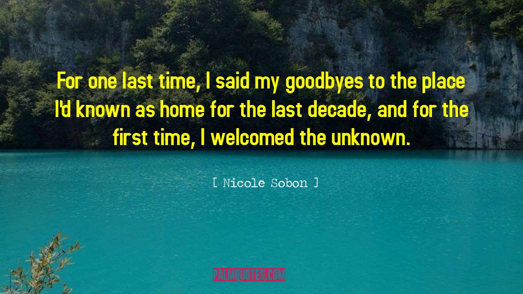 Coson Home quotes by Nicole Sobon