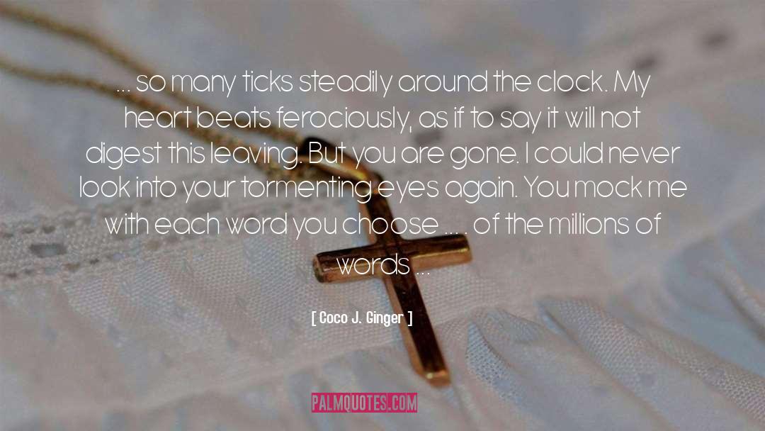 Cost Of Words quotes by Coco J. Ginger