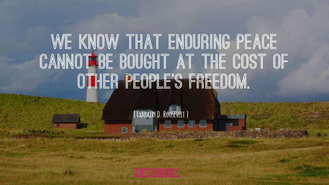 Cost Savings quotes by Franklin D. Roosevelt