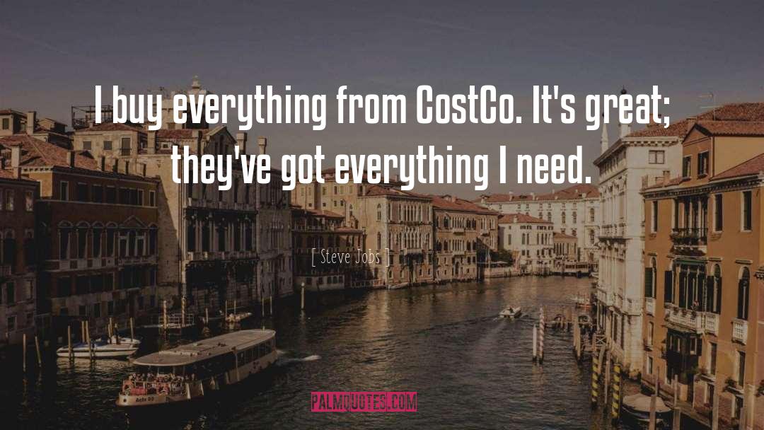Costco quotes by Steve Jobs