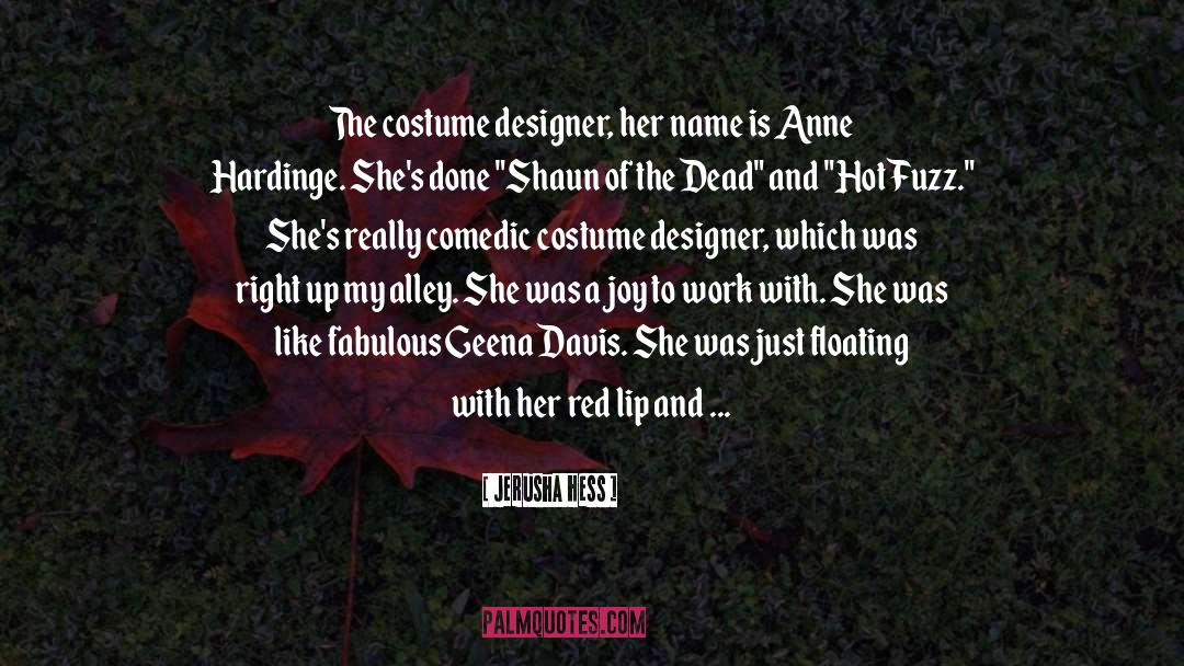 Costume quotes by Jerusha Hess