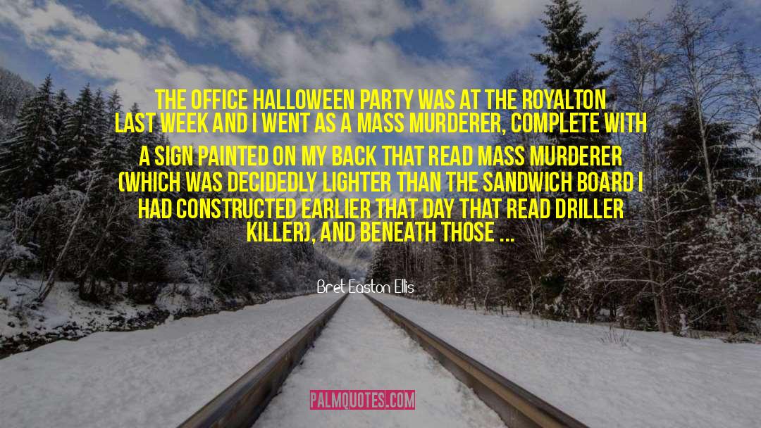 Costume quotes by Bret Easton Ellis