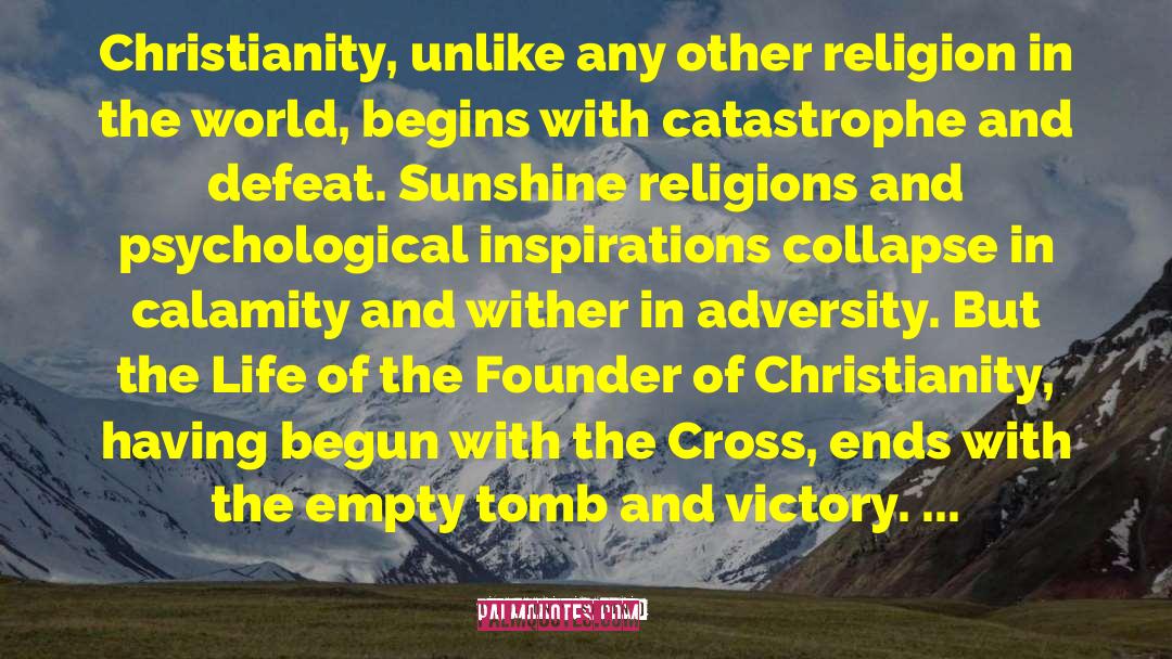 Cosy Catastrophe quotes by Fulton J. Sheen
