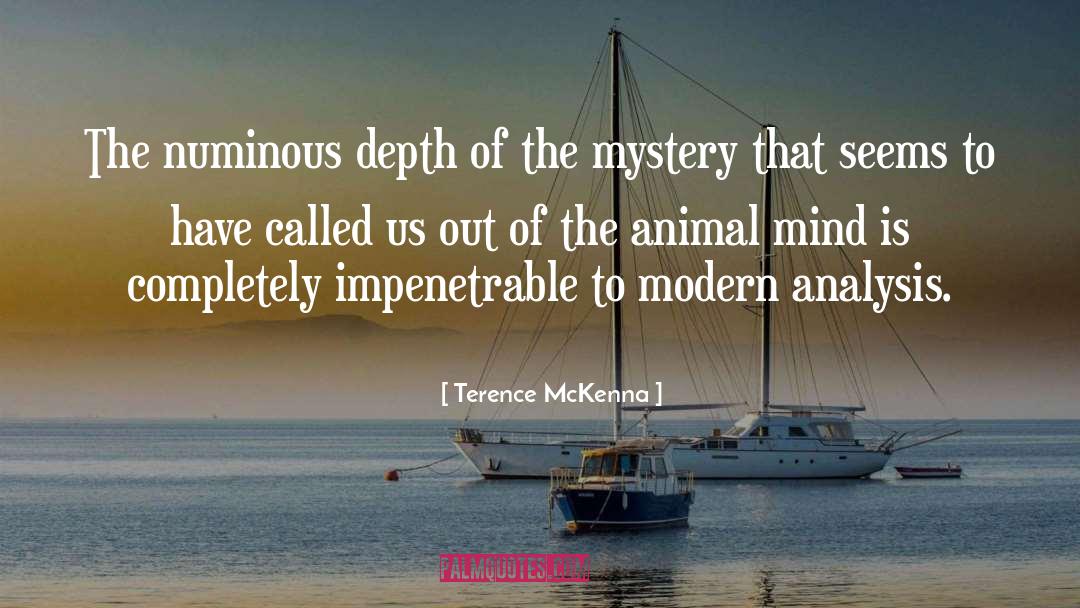 Cosy Mystery quotes by Terence McKenna