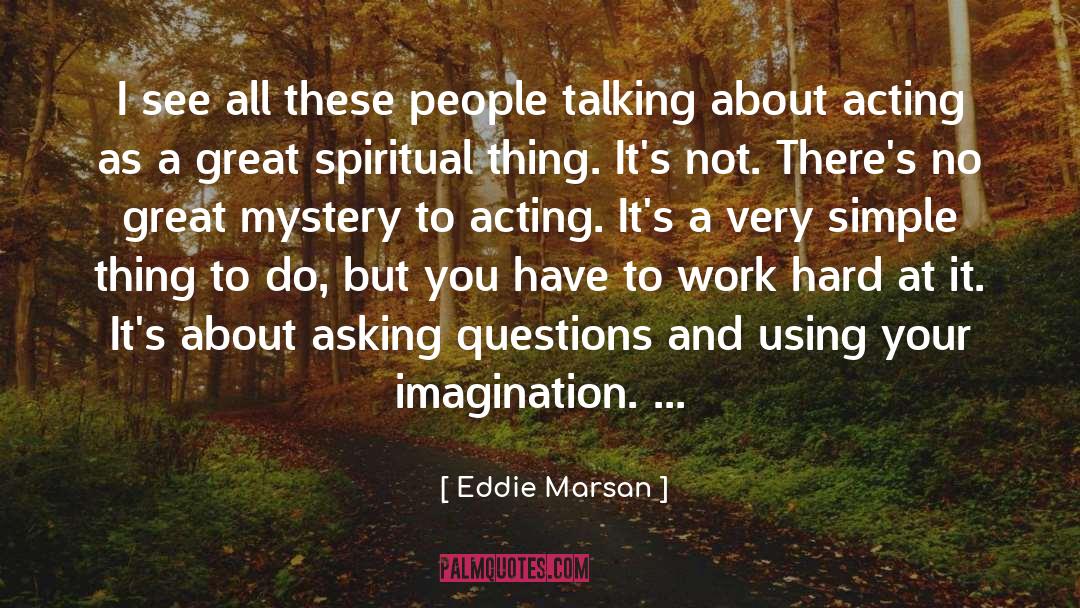 Cosy Mystery quotes by Eddie Marsan