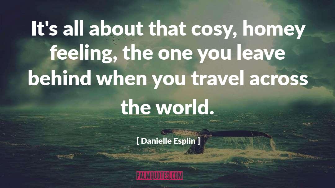 Cosy quotes by Danielle Esplin