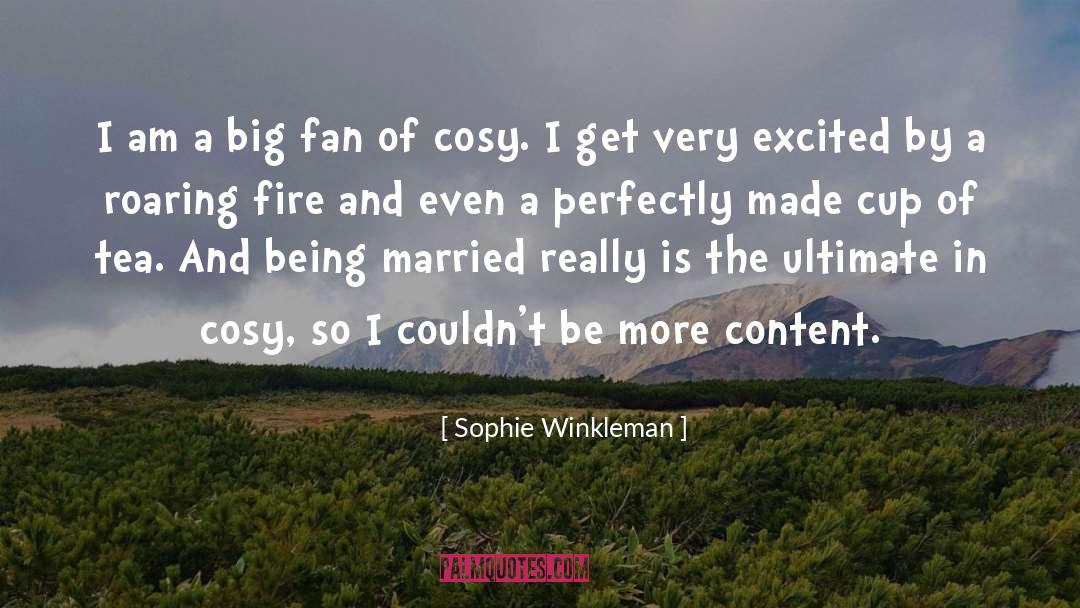 Cosy quotes by Sophie Winkleman