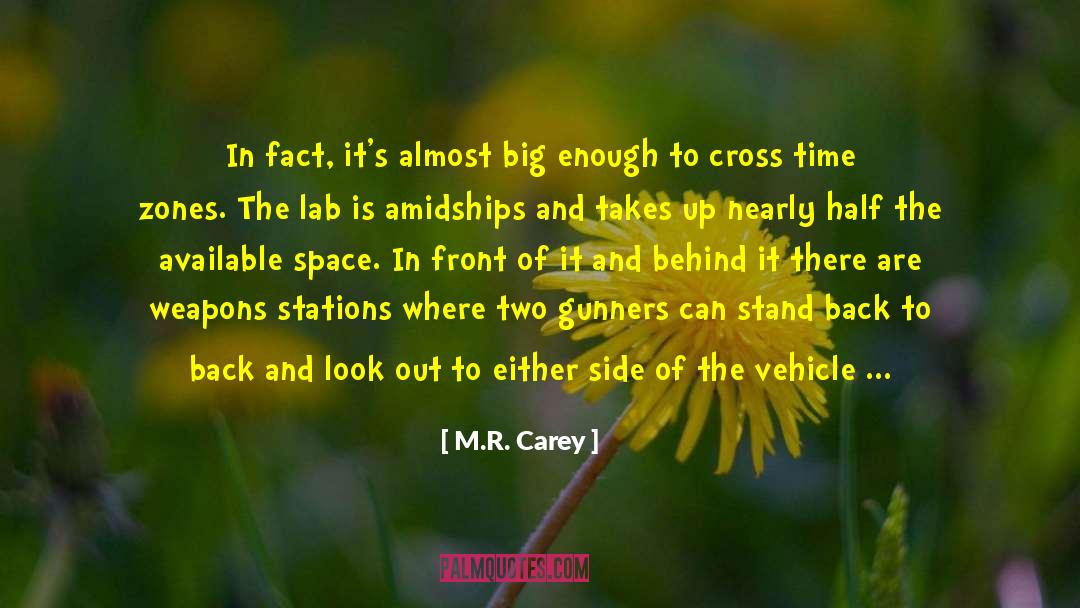 Cot quotes by M.R. Carey