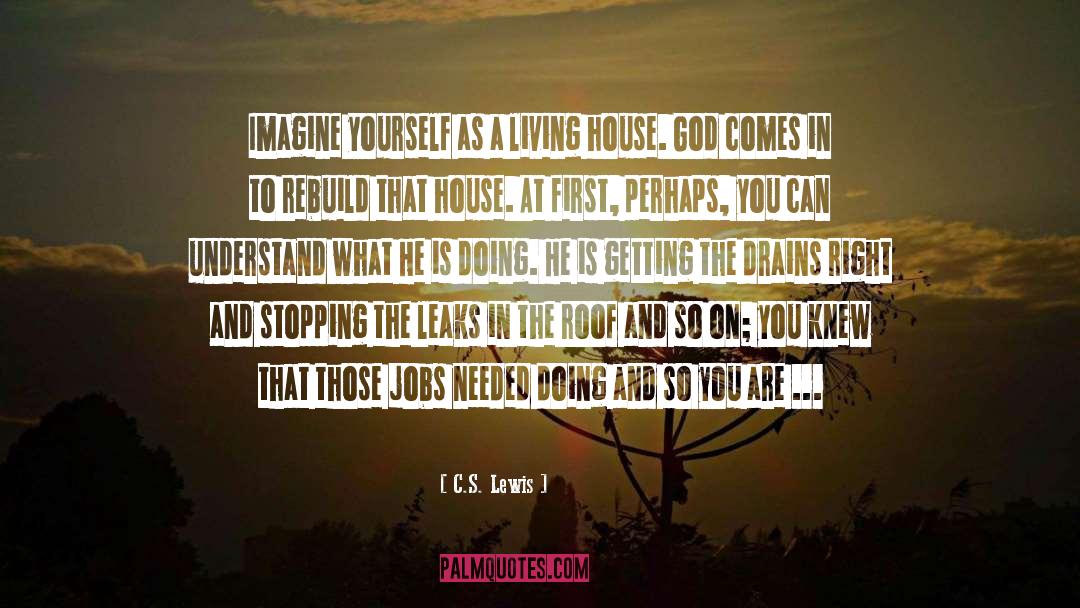 Cottage quotes by C.S. Lewis