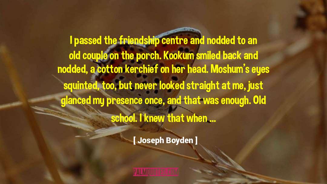 Cotton Buds quotes by Joseph Boyden