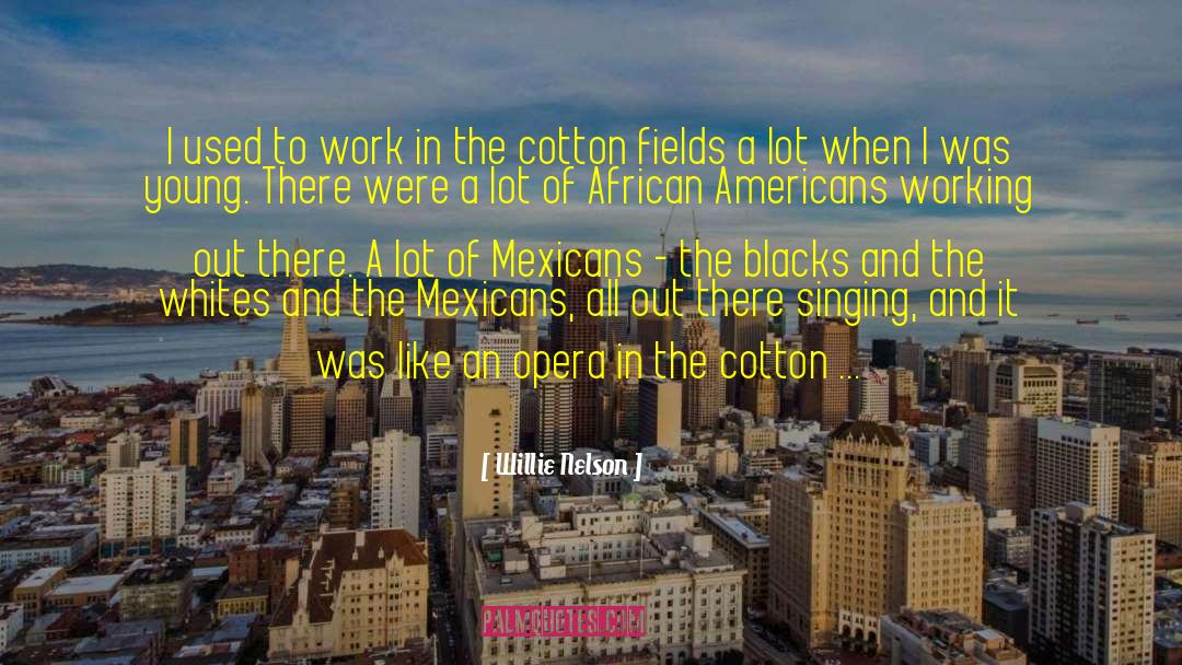 Cotton Fields quotes by Willie Nelson