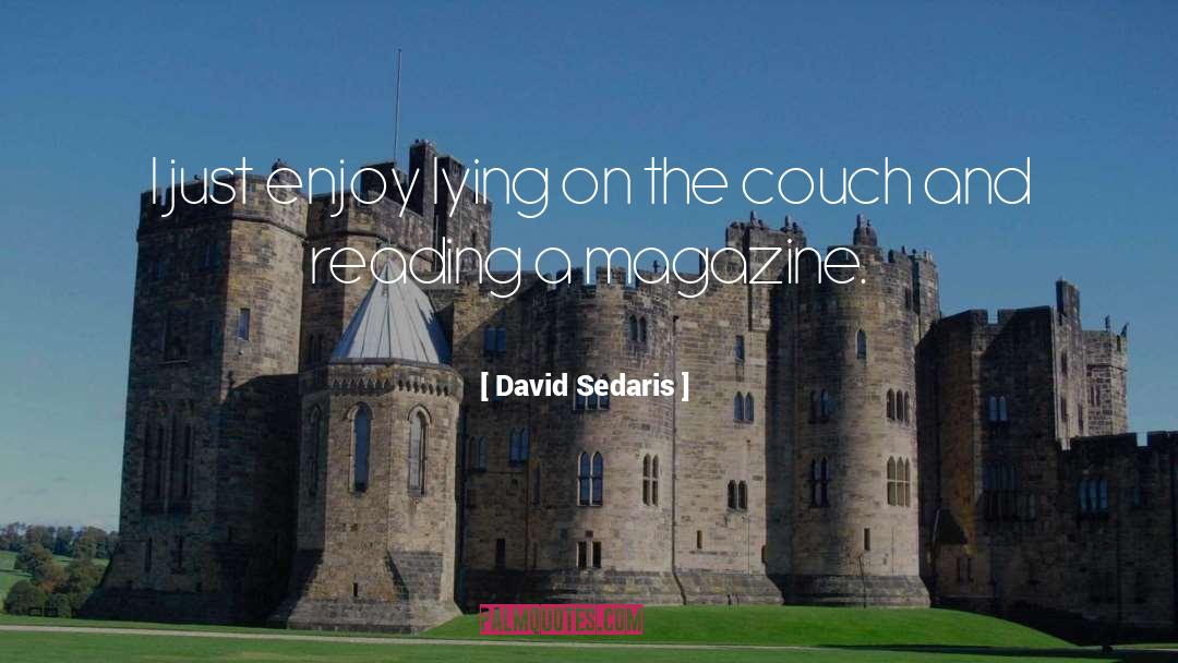 Couch quotes by David Sedaris