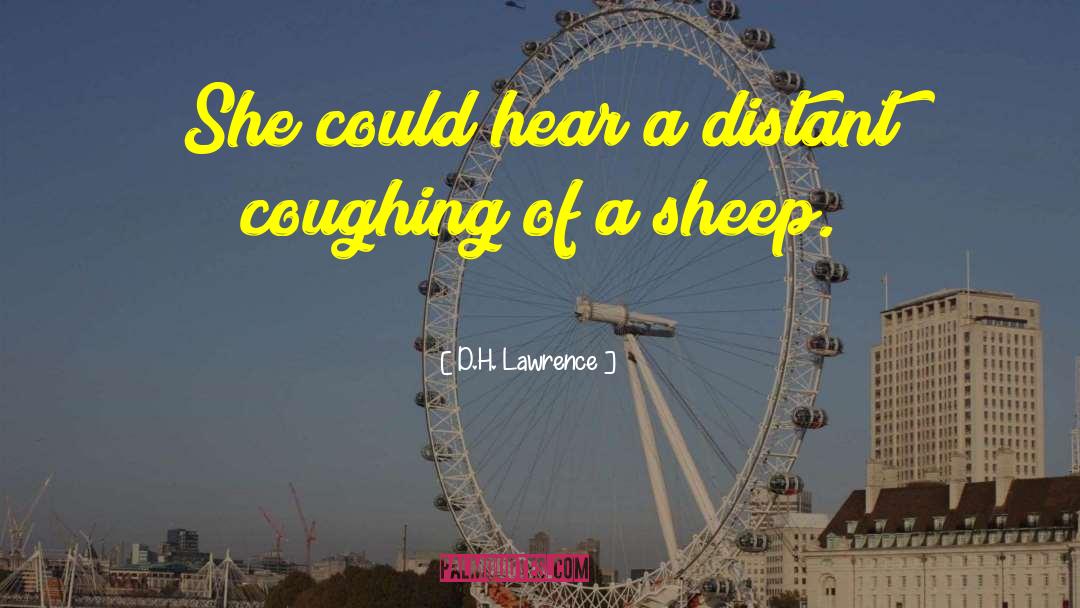 Coughing quotes by D.H. Lawrence