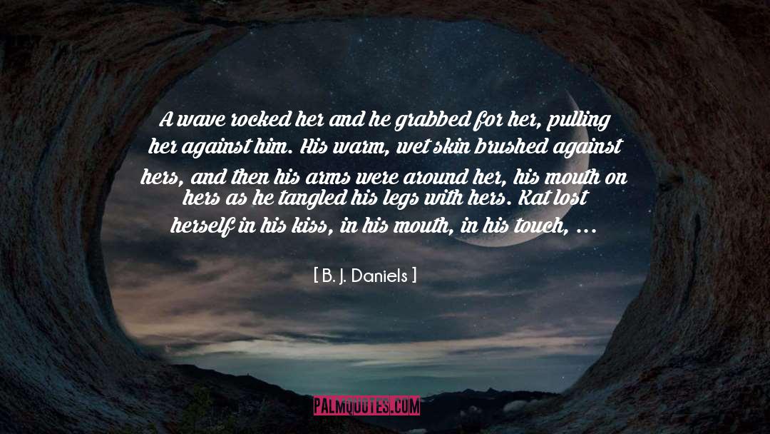 Coughing quotes by B. J. Daniels