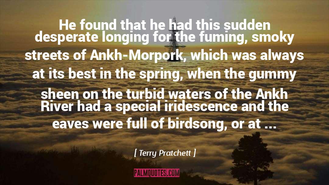 Coughing quotes by Terry Pratchett